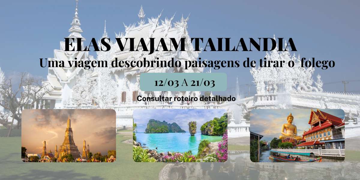 ELAS VIAJAM TAILANDIA